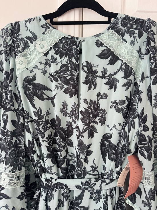 Anthropologie BHLDN Camila Kimono -Sleeve-Chiffon Mini Dress, Size M - Picture 12 of 15